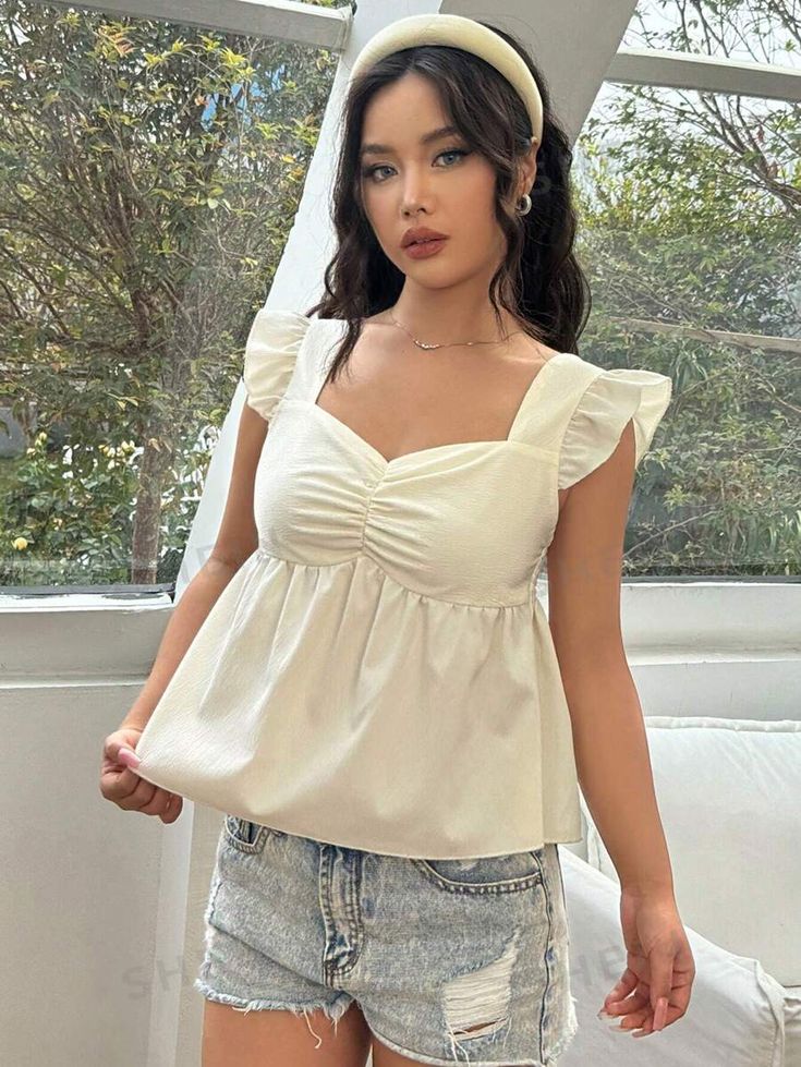 Fancy stylish blouse top