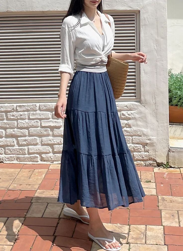 Women's Long aesthetic Skirt