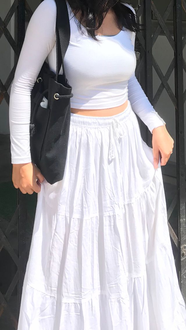 Women's Long aesthetic Skirt