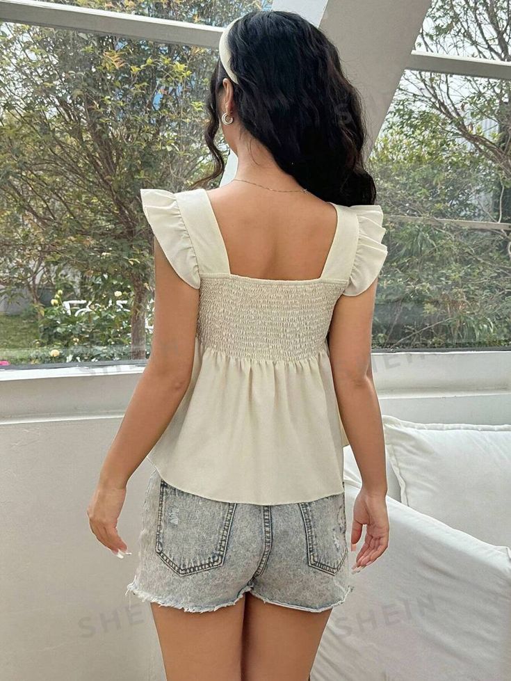 Fancy stylish blouse top