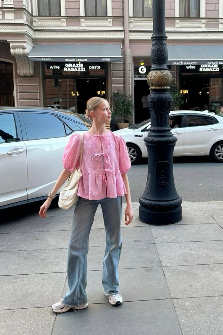 Trending girl sleeve top