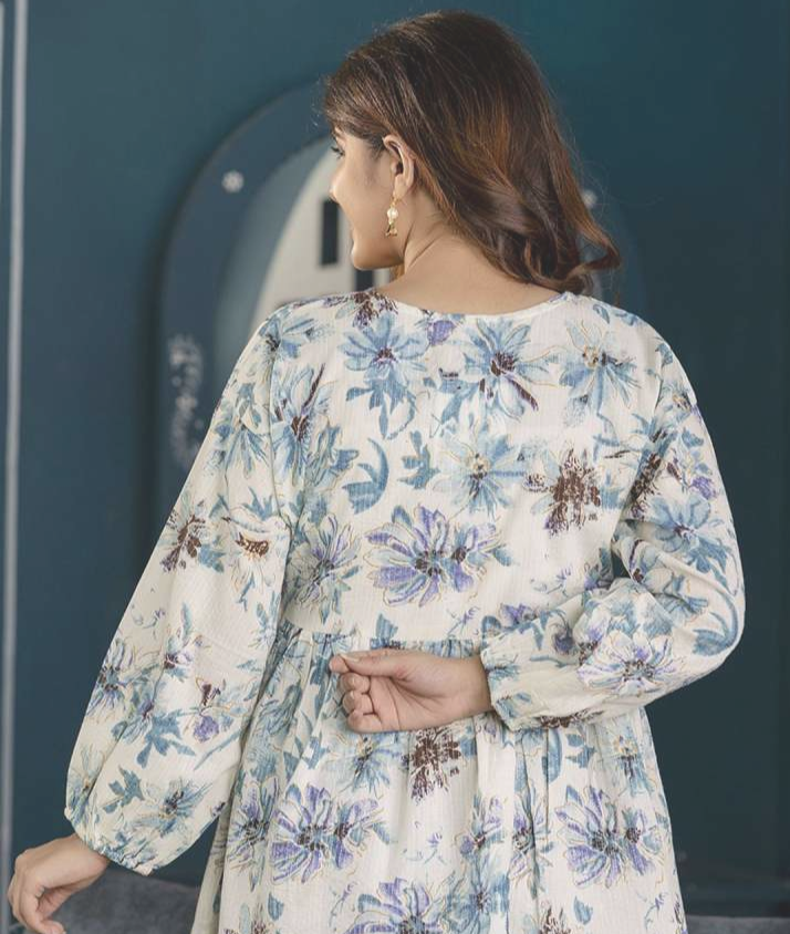 Kantha patter trending printed top