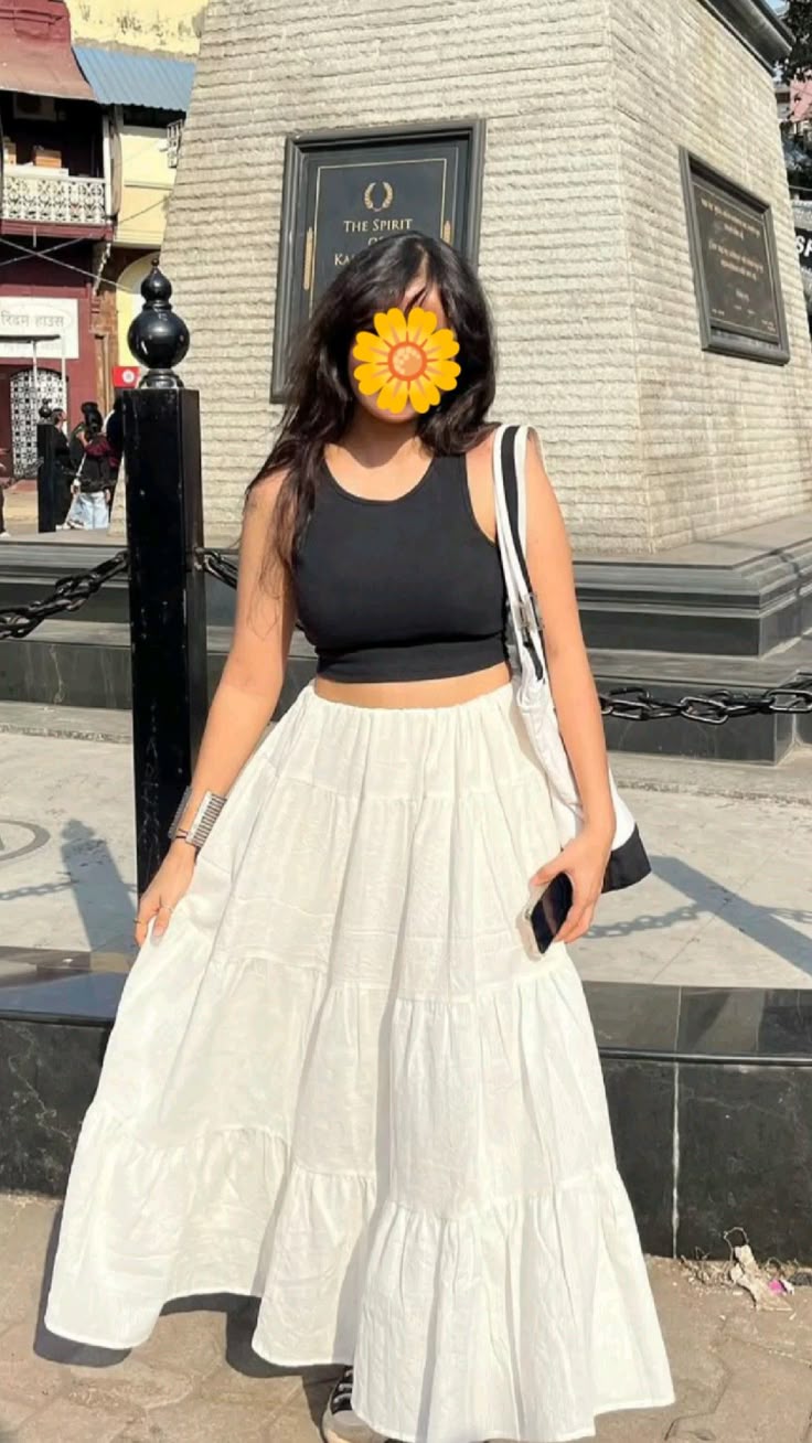 Women's Long aesthetic Skirt
