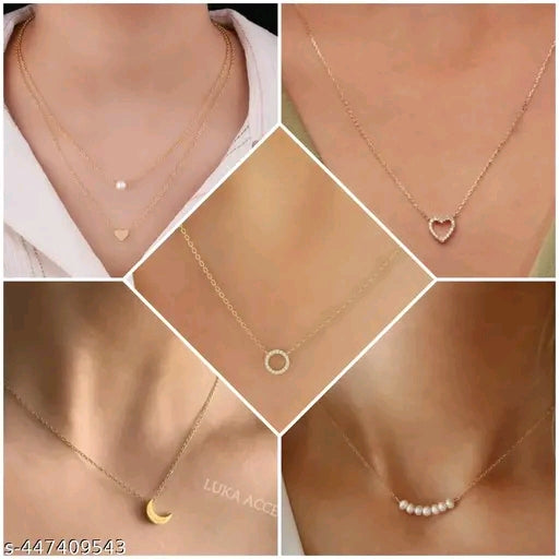 Necklace pacl of 5 Combo