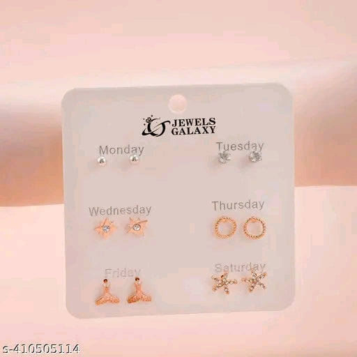 Earrings With Combo Design