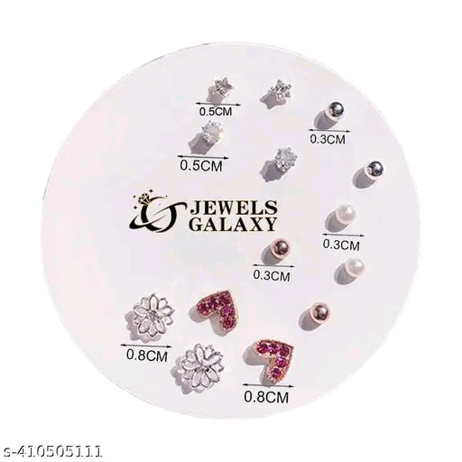 Earrings With Combo Design