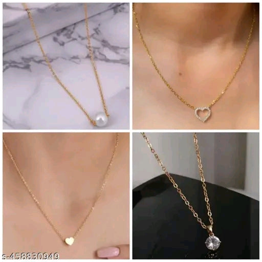 Shimmering Beautiful Necklace Combo