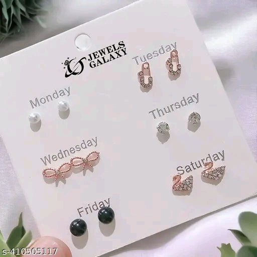 Earrings With Combo Design