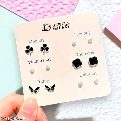 Earrings With Combo Design