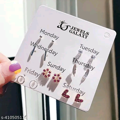 Earrings With Combo Design