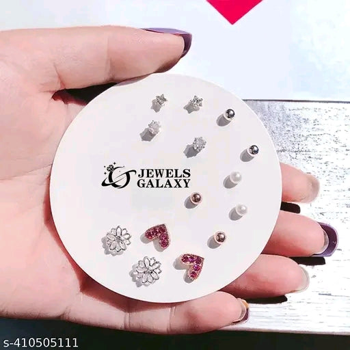 Earrings With Combo Design