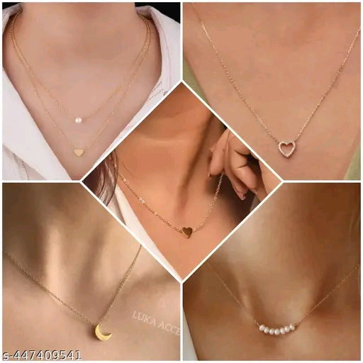 Necklace pacl of 5 Combo