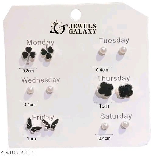 Earrings With Combo Design