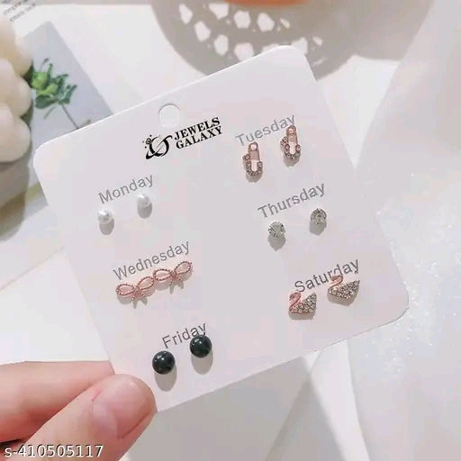 Earrings With Combo Design