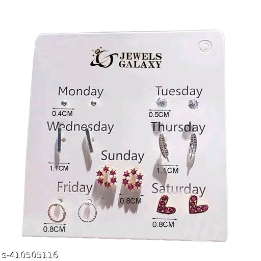 Earrings With Combo Design