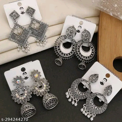 Combo 4 pair New Latest Design Drop Earrings