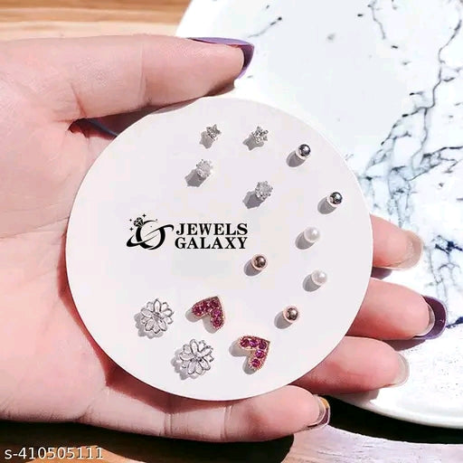 Earrings With Combo Design