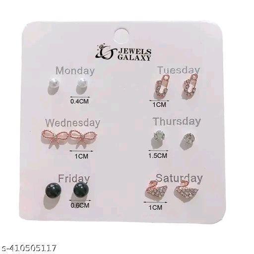 Earrings With Combo Design