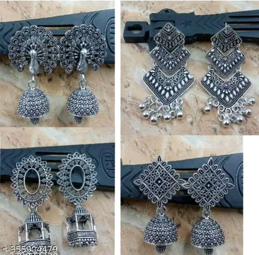 Latest Earrings & Studs With Box Packing