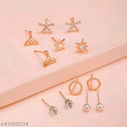 Earrings With Combo Design