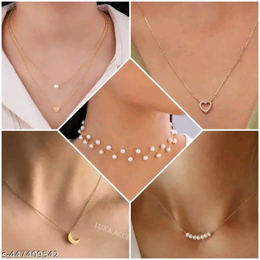 Necklace pacl of 5 Combo